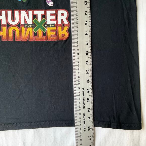 Hunter Men’s Short Sleeve T-shirt Size L, Black, Hunter x Hunter Manga Series - Picture 3 of 7